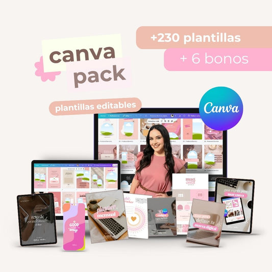 Plantillas prediseñadas - Canva pack